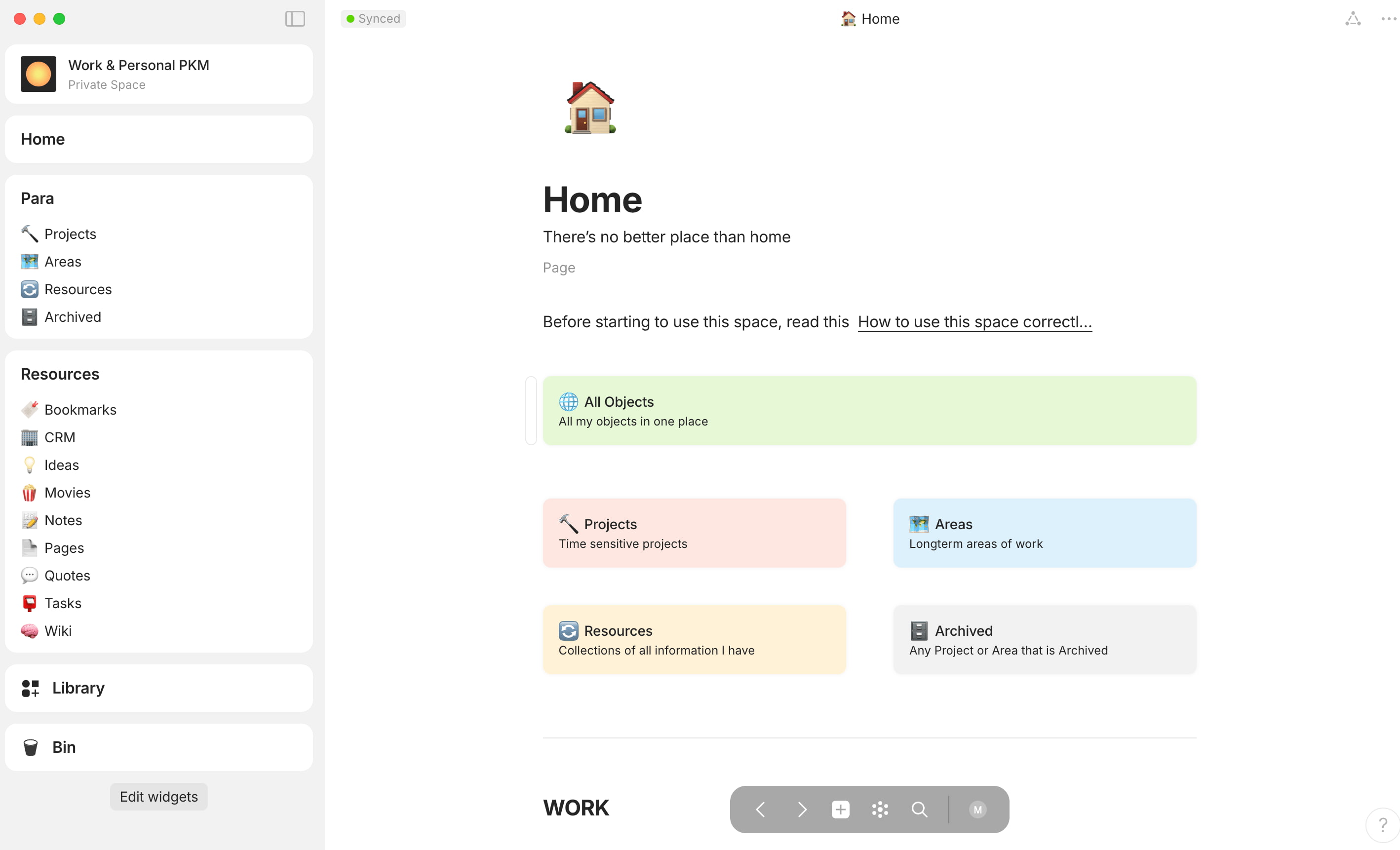 Digital workspace 